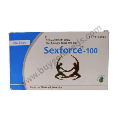 Sexforce 100mg (Sildenafil Citrate Orally Strip ) Sexforce 100mg (Sildenafil Citrate Orally Strip )