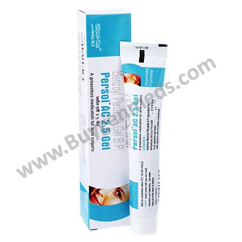 Persol AC Gel 2.5% (Benzoyl Peroxide) Persol AC Gel 2.5%