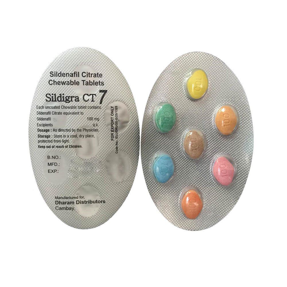 Sildigra CT7 (Sildenafil Chewable)