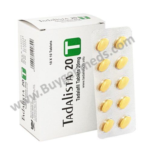 Tadalista 20 mg (Tadalafil 20mg / Generic Cialis 20mg) Tadalista 20 mg