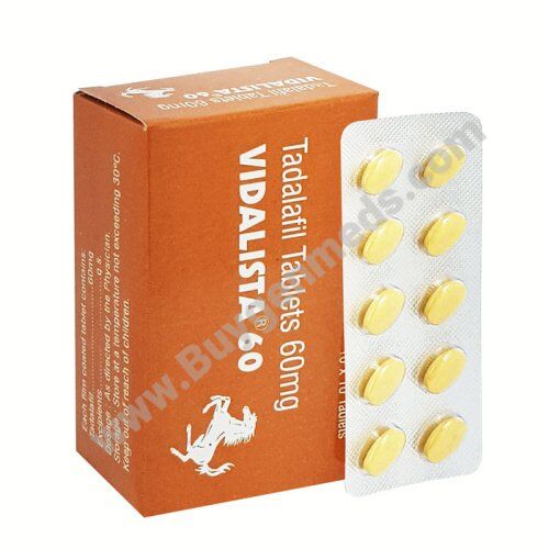 Vidalista 60 mg (Tadalafil 60mg)