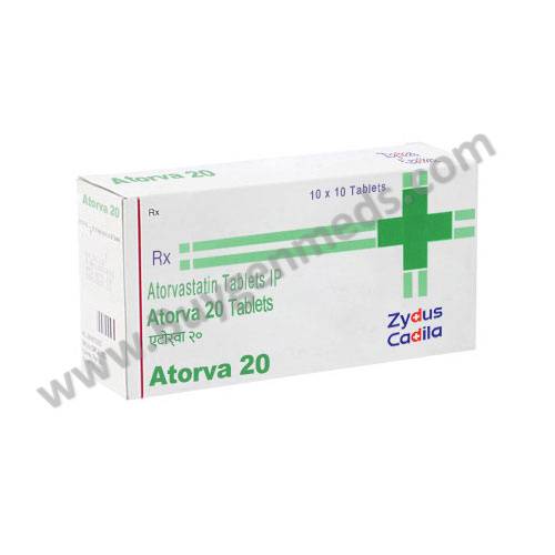 Atorva 20 mg (Atorvastatin) Atorva 20 mg