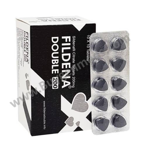 Fildena Double 200 mg (Sildenafil 200mg Viagra Online) Fildena Double 200 mg