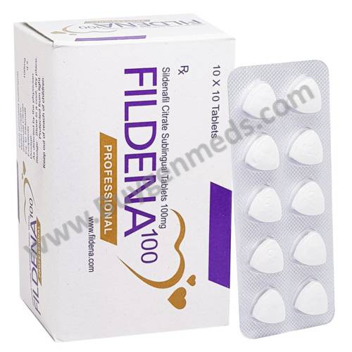 Fildena Professional (Sildenafil Citrate 100mg) Fildena Professional 100mg