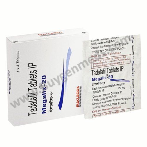 Megalis 20 mg (Tadalafil 20mg / Generic Cialis 20mg) Megalis 20 mg