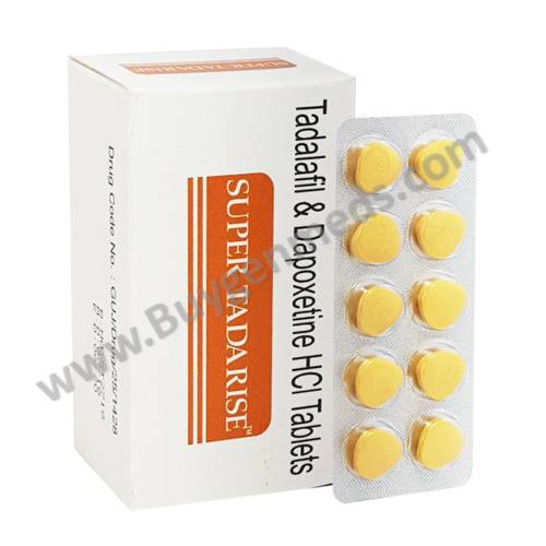 Super Tadarise (Tadalafil 40 mg & Dapoxetine 60 mg) Super Tadarise