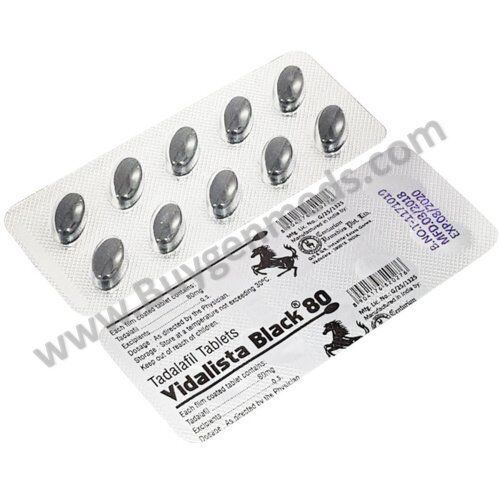 Vidalista Black 80 mg